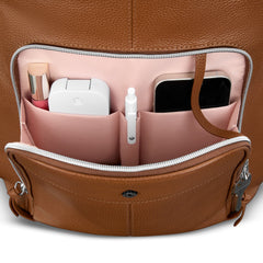 Mobile Solution 2 Leather Deluxe Backpack