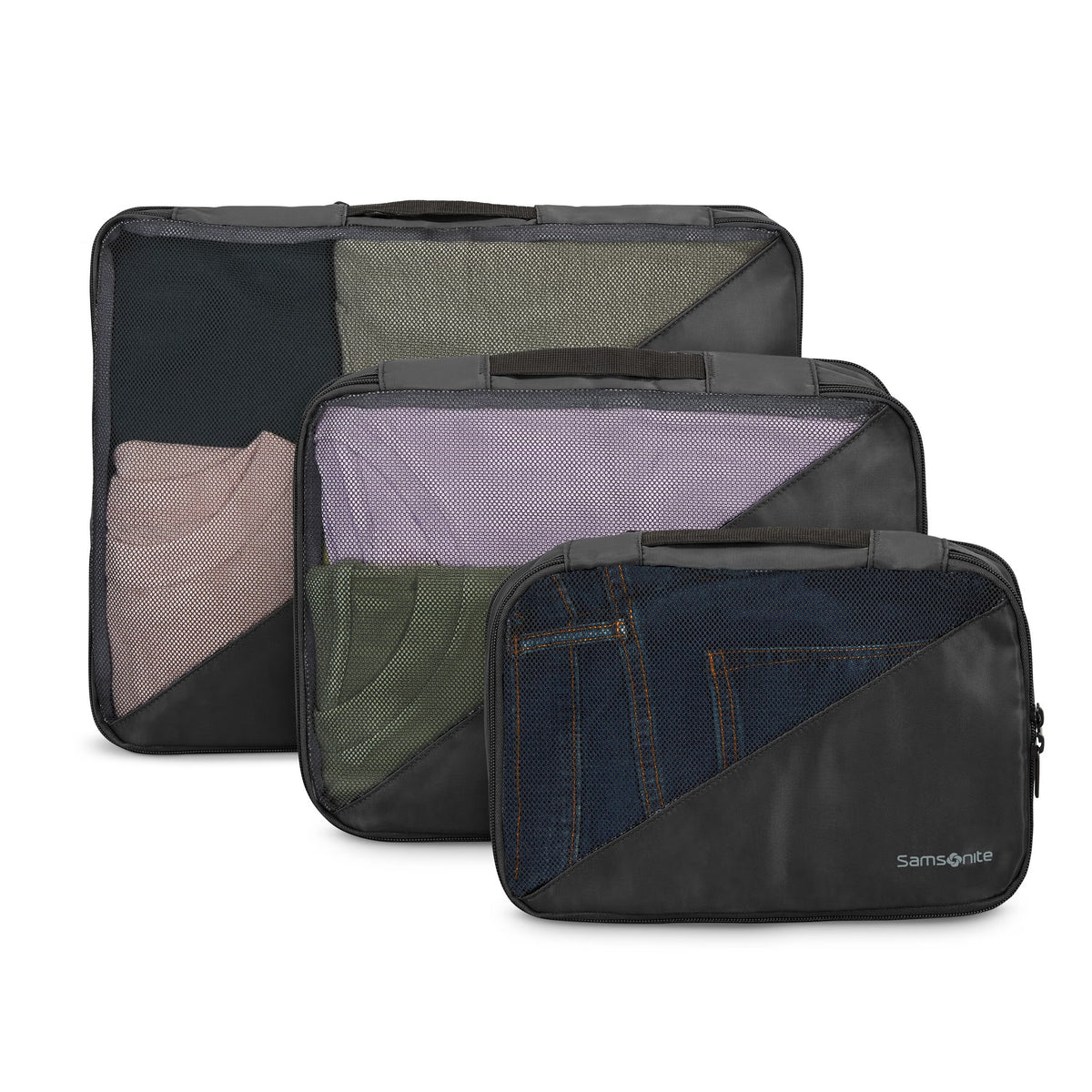 3 Piece Compression Packing Cubes